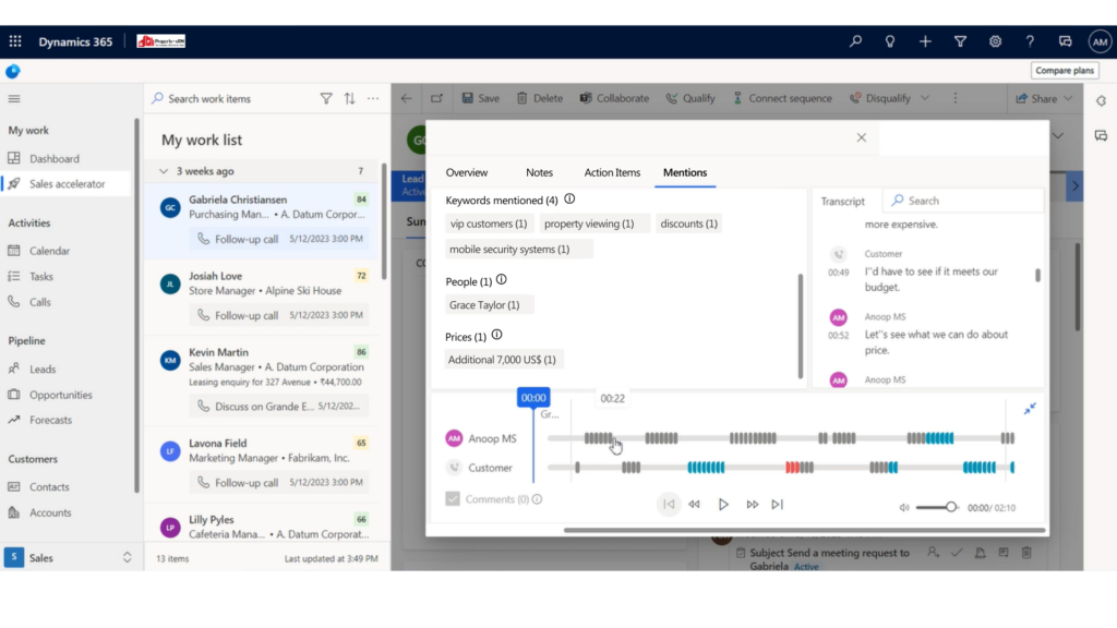 Conversational Intelligence - Integration with Microsoft Teams