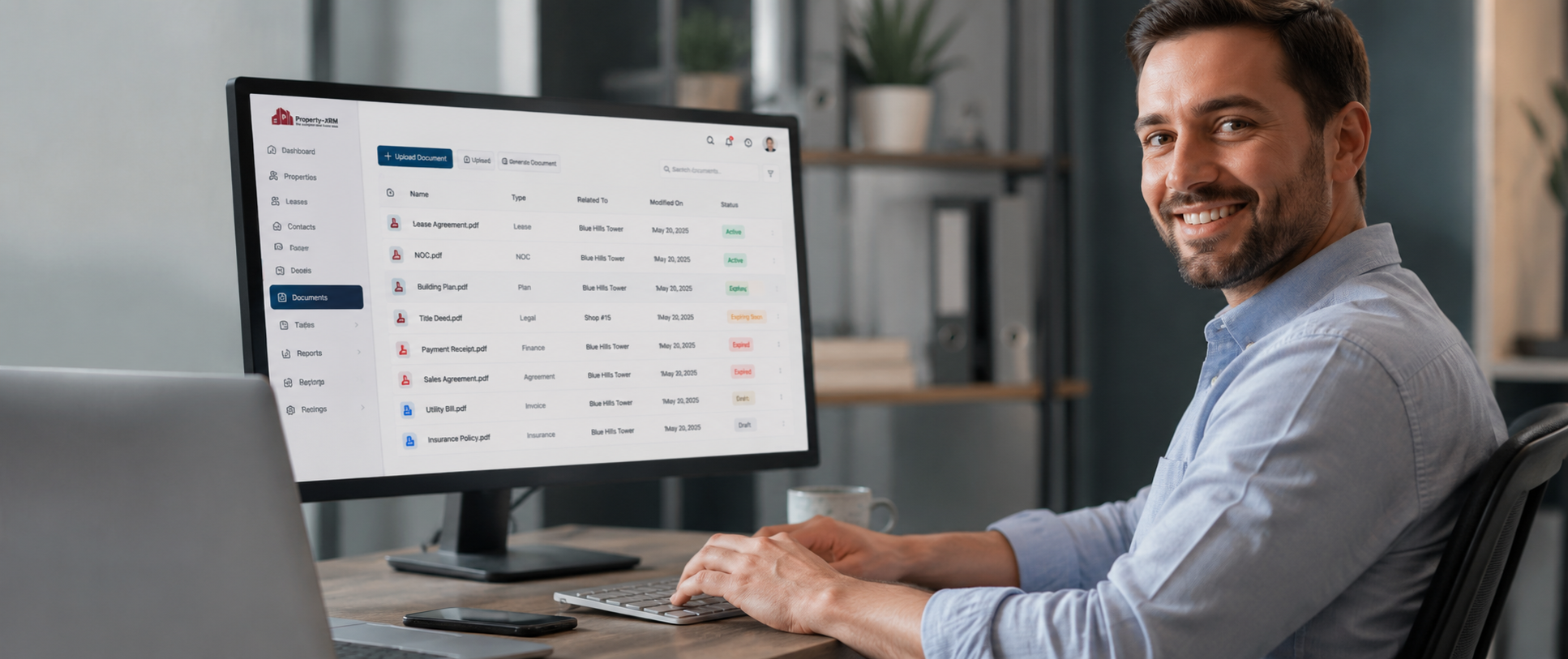Real Estate Document Management Software | Property-xRM | Metadata